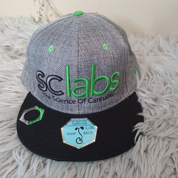 Grassroots California Hat 420 Limited Edition SC Labs Science of Cannabis L/XL - Picture 1 of 7